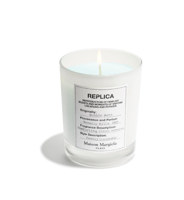 【Maison Margiela’REPLICA’Fragrances/メゾンマルジェラレプリカフレグランス】レプリカ　キャンドル　バブル　バス　気持ちがやすらぐクリーンな香り