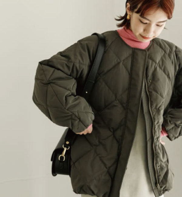 【URBAN RESEARCH/アーバンリサーチ】UR 『一部WEB限定カラー』コクーンキルティングダウン