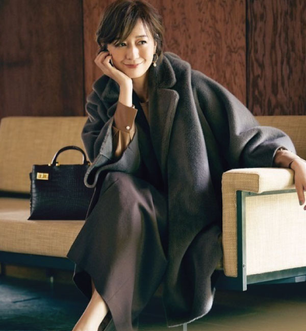 【自由区/ジユウク】【富岡さん着用・カタログ掲載】エコミンクショート コート