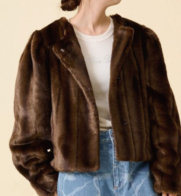 【Spick & Span/スピック　アンド　スパン】【molliolli/モリオリ】 PRELUDEKET POLA RETRO PUFF CT