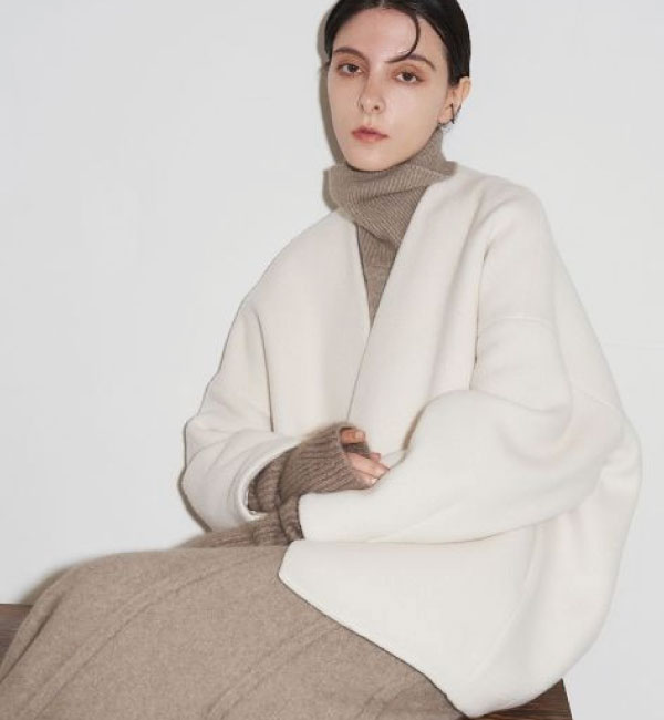 【ELENDEEK/エレンディーク】FORM SHORT WOOL CT